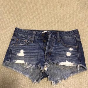 High waisted hollister shorts
